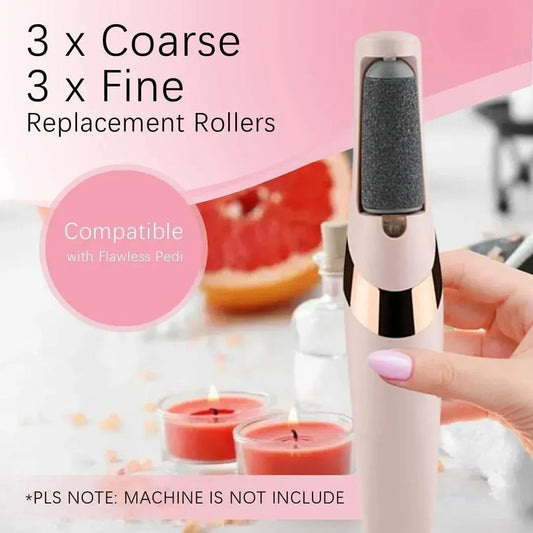 2-in-1 Electric Foot Callus Remover – Smooth & Soft Feet Pedicure Tool