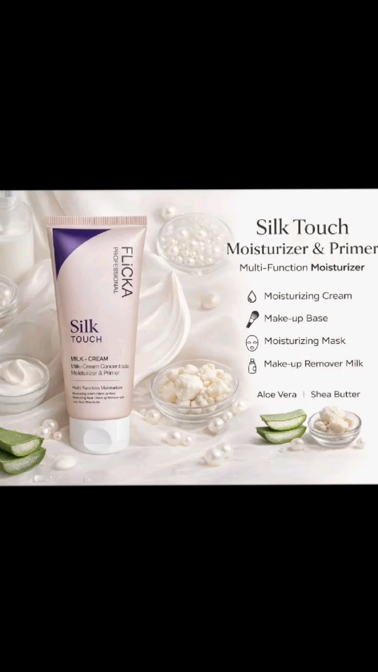 Flicka | Silk Touch | Moisturizer & Primer