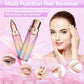 2-in-1 Electric Eyebrow & Facial Hair Trimmer – Portable Painless Eyebrow Shaper for Women
