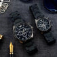 Luxury Stainless Steel Couple Watches – Elegant Matching His & Her Watch Set